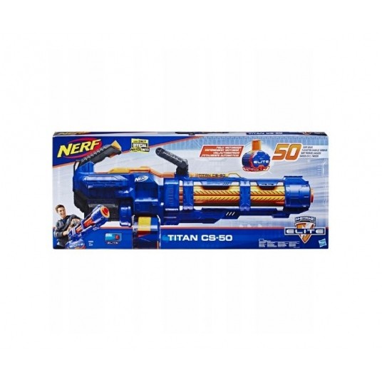 NERF TITAN CS-50 + 50 STRZAŁEK ELITE /2 -zdjęcie numer 1