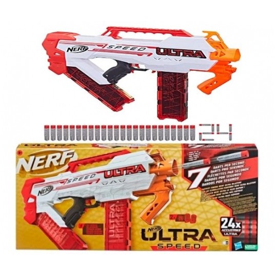 NERF ULTRA SPEED + 24x STRZAŁKI /3 -zdjęcie numer 1