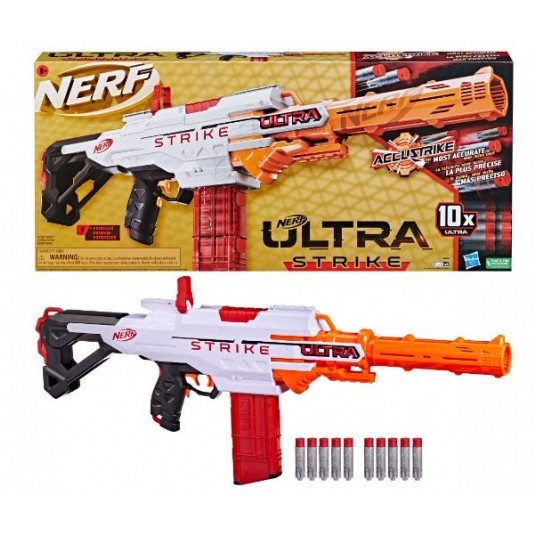 NERF ULTRA STRIKE + STRZAŁKI ACCUSTRIKE /4 -zdjęcie numer 1