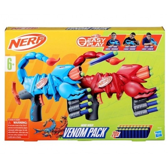 NERF WILD VENOM PACK 2-PCK / 11 -zdjęcie numer 1