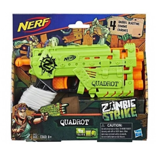 NERF ZOMBIE STRIKE QUADROT /4 -zdjęcie numer 1