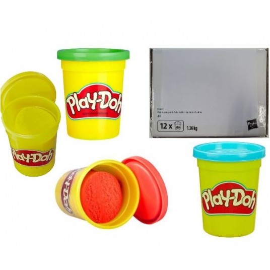 PLAY DOH CIASTOLINA TUBA 112g MIX 4 KOLORY 12-PACK -zdjęcie numer 2
