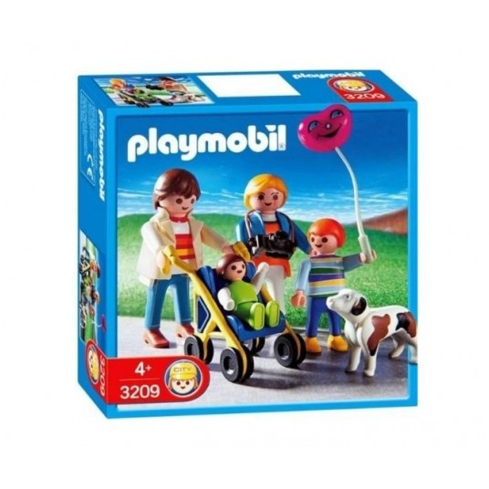 ***PLAYMOBIL CITY LIFE RODZINNY SPACER Z WÓZKIEM/9 -zdjęcie numer 1