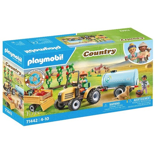 PLAYMOBIL TRAKTOR Z PRZYCZEPĄ /4 -zdjęcie numer 1