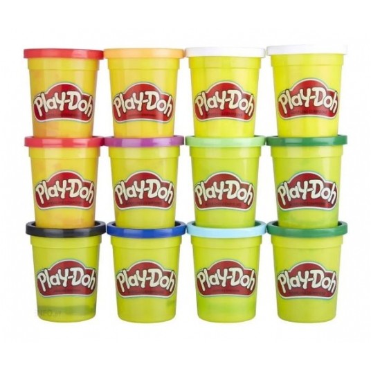 PLD PLAY DOH CIASTOLINA 12-PACK ZIMOWE KOLORY /7 -zdjęcie numer 1