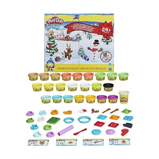 PLD PLAY DOH CIASTOLINA KALENDARZ ADWENTOWY / 4 -zdjęcie numer 1