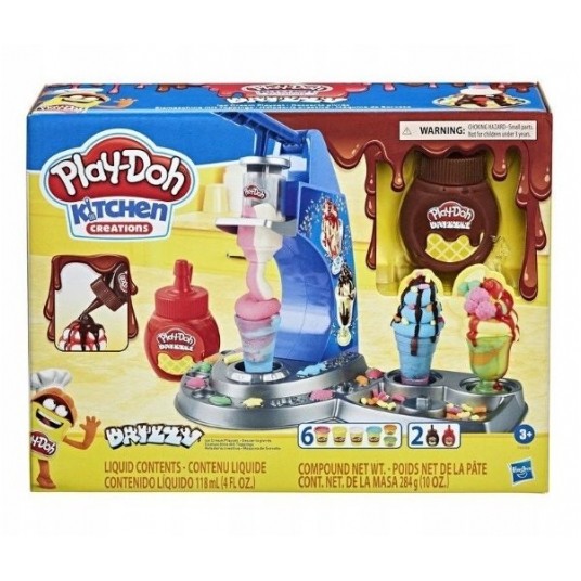PLD PLAY DOH CIASTOLINA TĘCZOWA LODZIARNIA /3 -zdjęcie numer 1