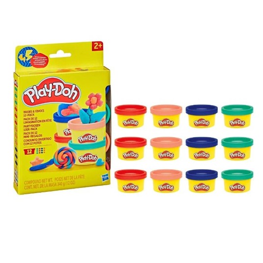 PLD PLAY DOH CIASTOLINA ZESTAW 12x TUBA /8 -zdjęcie numer 1