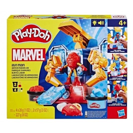PLD PLAY DOH CIASTOLINA ZESTAW IRON MAN /4 -zdjęcie numer 1