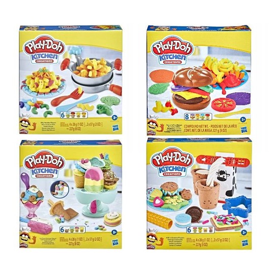 PLD PLAY DOH CIASTOLINA ZESTAW JEDZENIE ASST /8 -zdjęcie numer 1