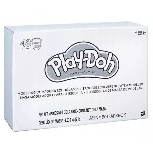 PLD PLAY DOH CISTOLINA ZESTAW SZKOLNY 48 TUB /3 -zdjęcie numer 1