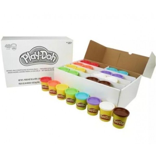 PLD PLAY DOH CISTOLINA ZESTAW SZKOLNY 48 TUB /3 -zdjęcie numer 2