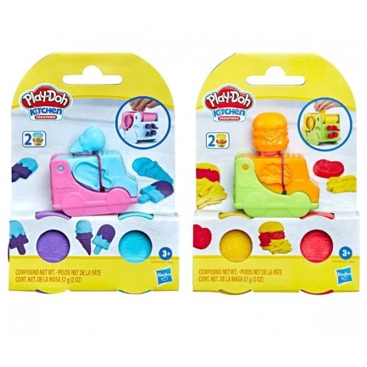 PLD PLAY DOH KITCHEN CIASTOLINA MINI FOOD TRUCK/12 -zdjęcie numer 1