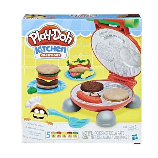 PLD PLAY DOH KITCHEN ZESTAW BURGER /4 -zdjęcie numer 1