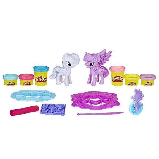 PLD PLAY DOH MLP PONY CIASTOLINA STYLOWE KUCYKI/3 -zdjęcie numer 1