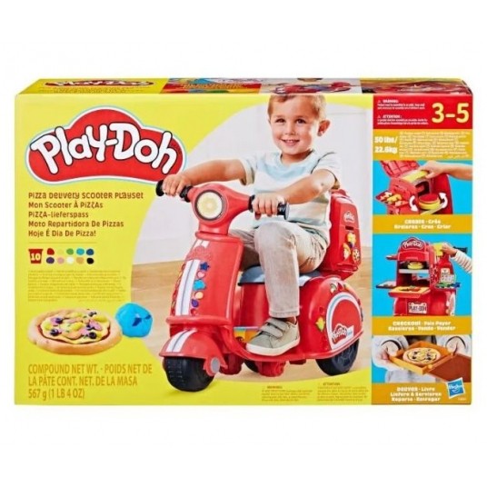 PLD PLAY DOH SKUTER DOSTAWCA PIZZY PIZZERIA / 1 -zdjęcie numer 1