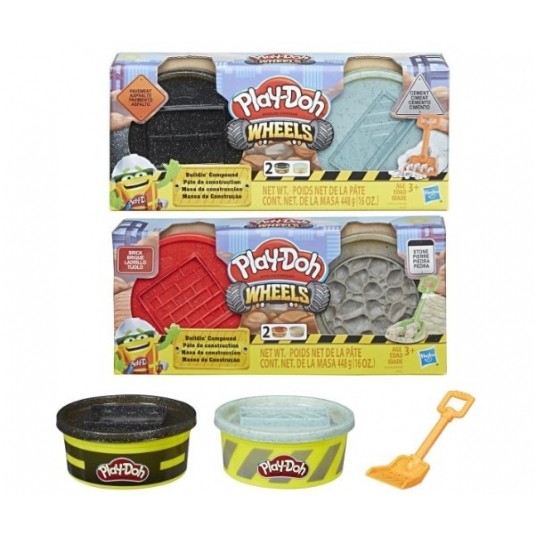 PLD PLAY DOH WHEELS CIASTOLINA TUBY BUDOWLANE /4 -zdjęcie numer 1