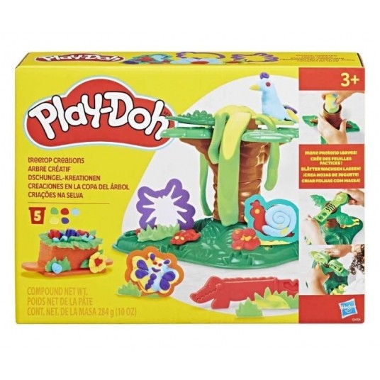 PLD PLAY DOH ZESTAW TREETOP CREATIONS /4 -zdjęcie numer 1