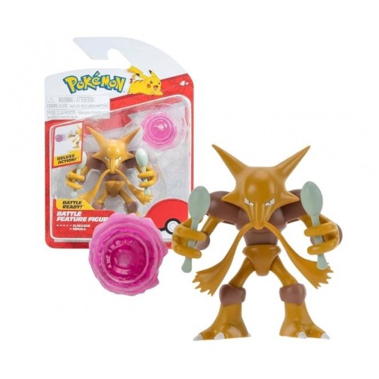 POKEMON BATTLE FEATURE FIGURKA ALAKAZAM /4 -zdjęcie numer 1