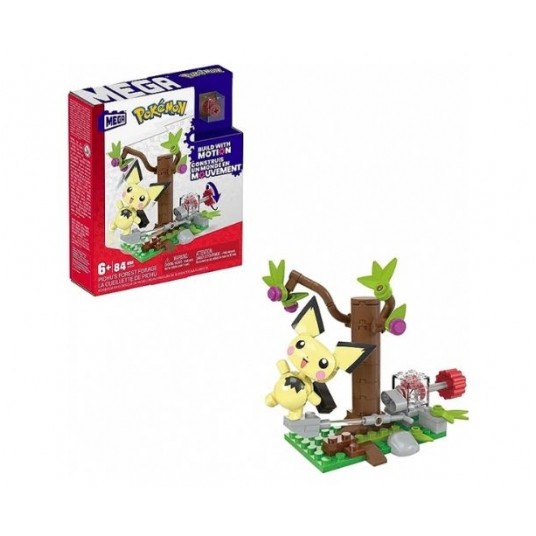 POKEMON MEGA KLOCKI LEŚNA PRZYGODA PICACHU/6 -zdjęcie numer 1