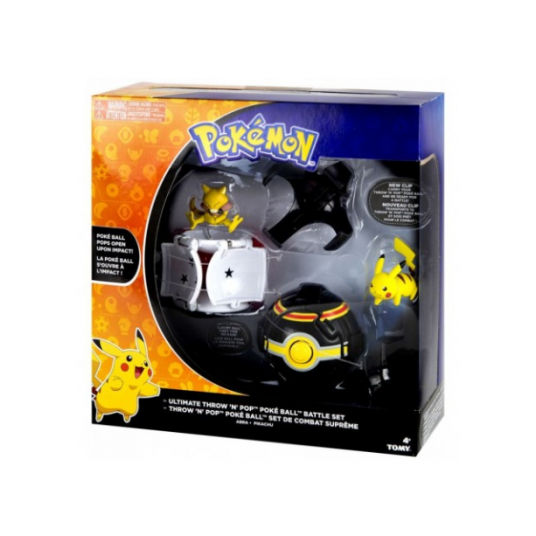 POKEMON ULTIMATE BATTLE ZESTAW POKEBALL FIGURKI/4 -zdjęcie numer 1