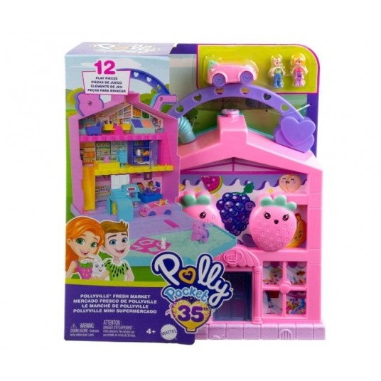 POLLY POCKET POLLYVILLE OWOCOWY SUPERMARKET /3 -zdjęcie numer 1