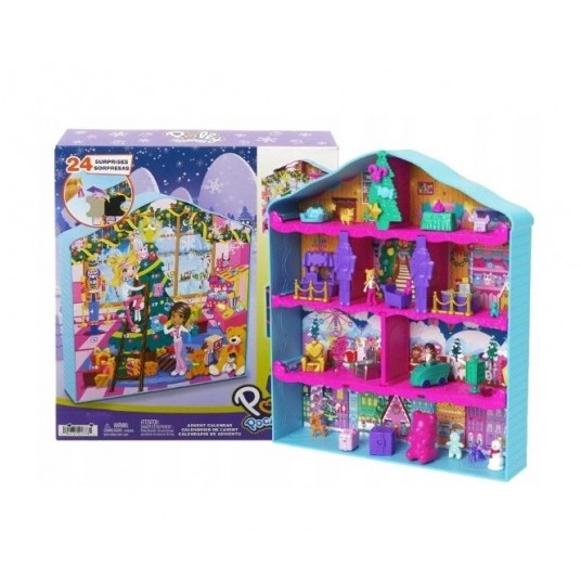 POLLY POCKET ZESTAW KALENDARZ ADWENTOWY/4 -zdjęcie numer 1