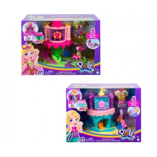 POLLY POCKET ZESTAW LUNAPARK WRÓŻKI / SYRENKI -zdjęcie numer 1