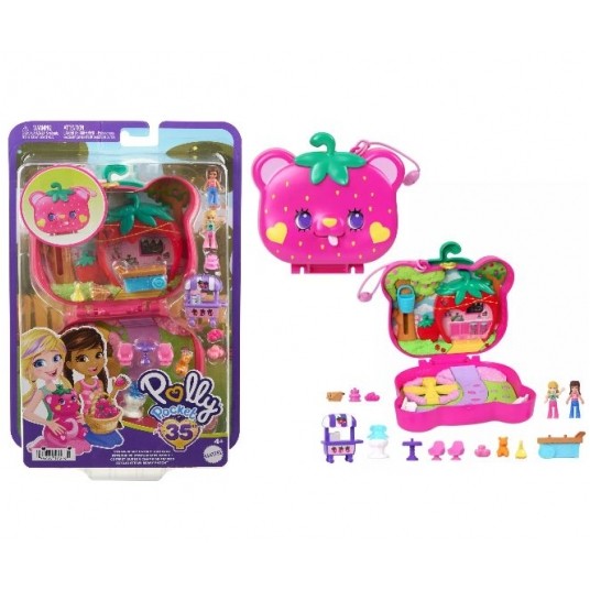 POLLY POCKET ZESTAW TRUSKAWKOWY MIŚ / -zdjęcie numer 1