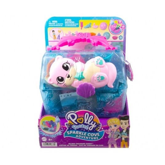 POLLY POCKET ZESTAW WYSPA SKARBÓW KUFEREK /1 -zdjęcie numer 1