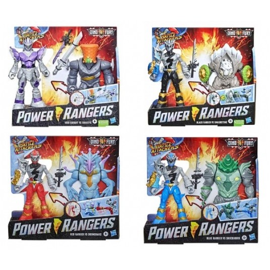 POWER RANGERS DINO FURY ZESTAW 2x FIGURKA MIX /4 -zdjęcie numer 1
