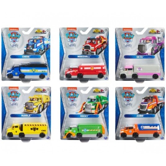 PSI PATROL DIE CAST TRUCK CIĘŻARÓWKA ASST /6 -zdjęcie numer 1