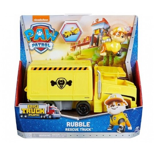 PSI PATROL RESCUE TRUCK CIĘŻARÓWKA RUBBLE'A -zdjęcie numer 1