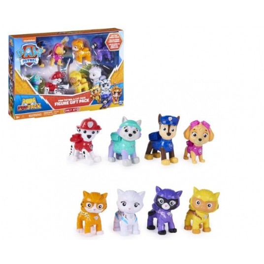 PSI PATROL ZESTAW 8 FIGUREK CATPACK /5 -zdjęcie numer 1