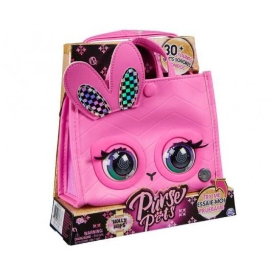PURSE PETS INTERAKTYWNA TOREBKA KRÓLIK HOLLYHOPS/4 -zdjęcie numer 1