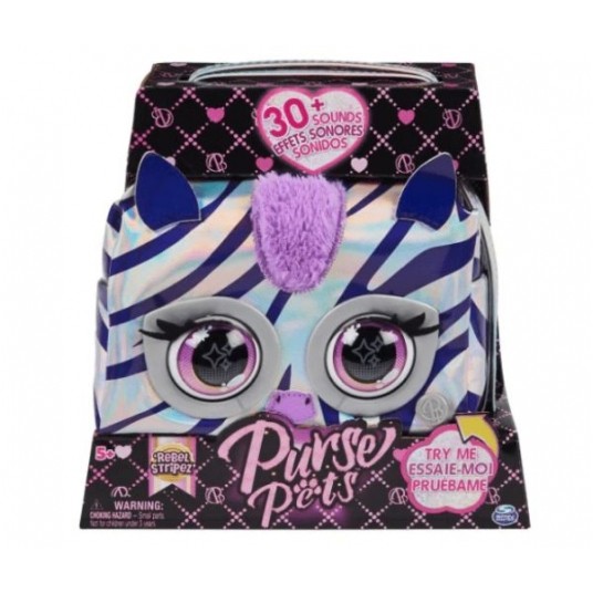 PURSE PETS INTERAKTYWNA TOREBKA ZEBRA -zdjęcie numer 1
