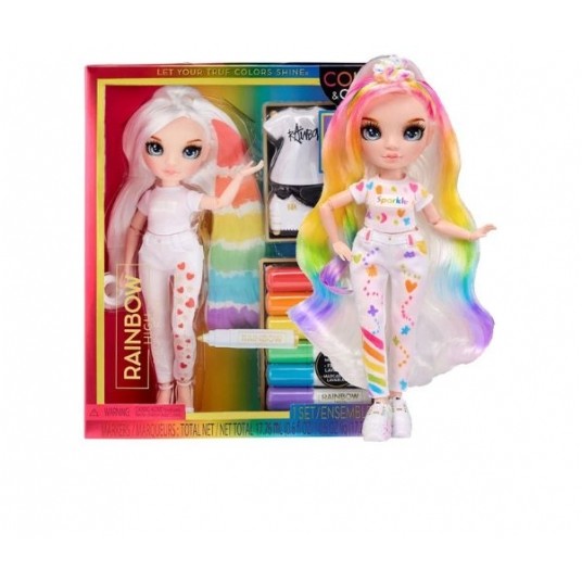 RAINBOW HIGH COLOR & CREATE DOLL BLUE EYE/3 -zdjęcie numer 1