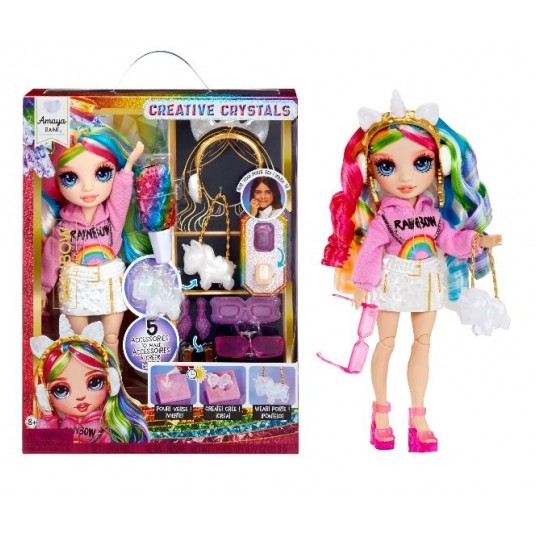 RAINBOW HIGH CREATIVE CRYSTALS DOLL AMAYA RAYE/3 -zdjęcie numer 1
