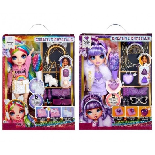RAINBOW HIGH CREATIVE CRYSTALS DOLL ASST 2 / 3 -zdjęcie numer 1
