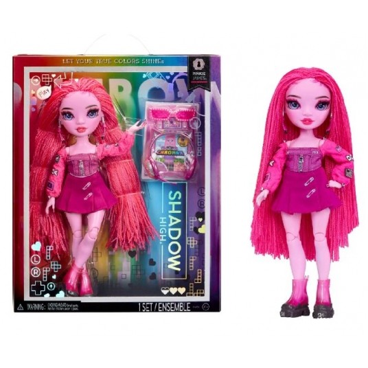 RAINBOW HIGH DOLL SHADOW HIGH PINKIE JAMES /3 -zdjęcie numer 1