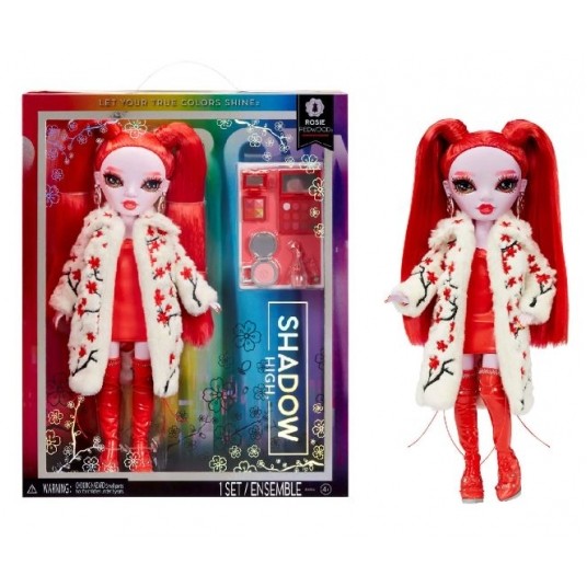 RAINBOW HIGH DOLL SHADOW HIGH ROSIE REDWOOD -zdjęcie numer 1