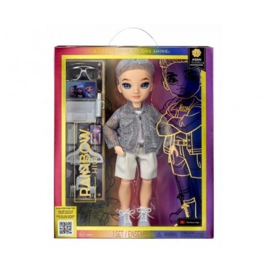RAINBOW HIGH FASHION DOLL AIDAN RUSSEL /3 -zdjęcie numer 1