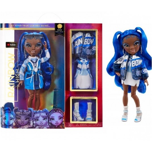 RAINBOW HIGH FASHION DOLL COCO VANDERBALT S4 /3 -zdjęcie numer 1