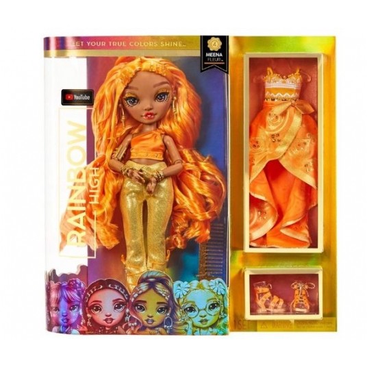 RAINBOW HIGH FASHION DOLL S4 MEENA FLEUR /3 -zdjęcie numer 1
