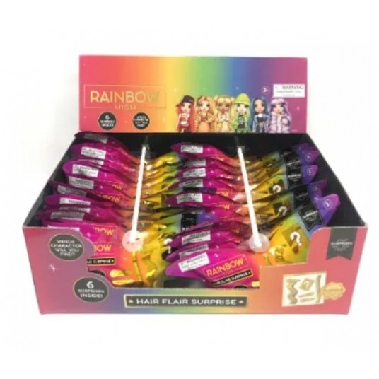 RAINBOW HIGH HAIR FLAIR AKCESORIA DO WŁOSÓW /24 -zdjęcie numer 1