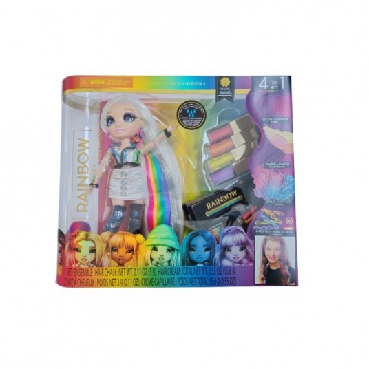 RAINBOW HIGH HAIR STUDIO 4w1 LALKA + ACKESORIA /2 -zdjęcie numer 1
