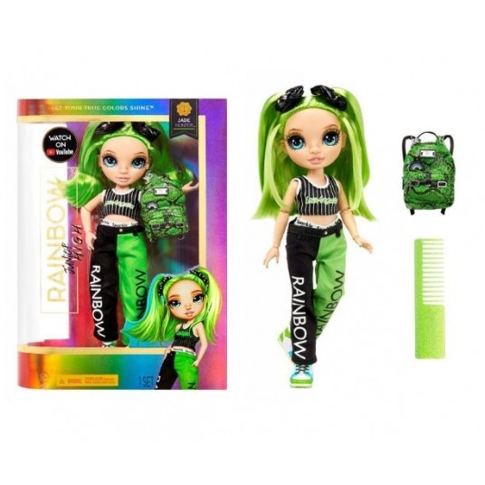 RAINBOW HIGH JUNIOR HIGH JADE HUNTER S1 -zdjęcie numer 1