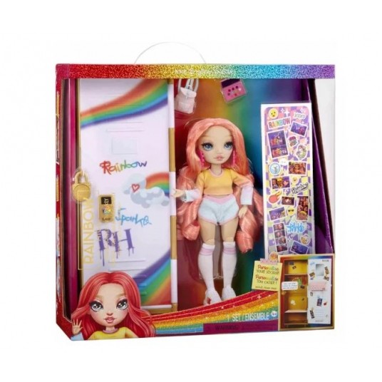 RAINBOW HIGH LOCKER AND DOLL PLAYSET /1 -zdjęcie numer 1