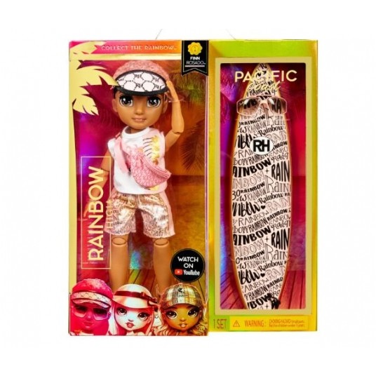 RAINBOW HIGH PACIFIC COAST DOLL FINN ROSADO /3 -zdjęcie numer 1