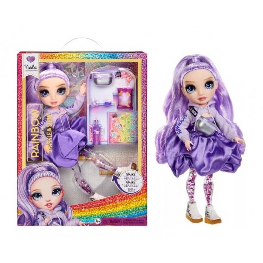 RAINBOW HIGH SPARKLE & SHINE LALKA VIOLA/3 -zdjęcie numer 1